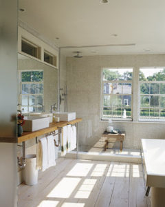 Whitewash floor